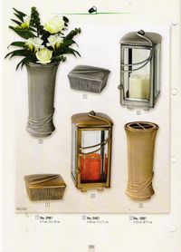 Laternen, Vasen, Schalen, Kessel aus Bronze, Messing, Alu (4)